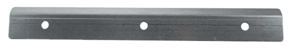 Metallische Wandhalterung in silberner Farbe mit mehreren Löchern zur Befestigung, hergestellt von Wolf, geeignet für die Montage verschiedener Konstruktionen.